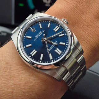 Rolex Oyster Perpetual 124300 41mm Azul
