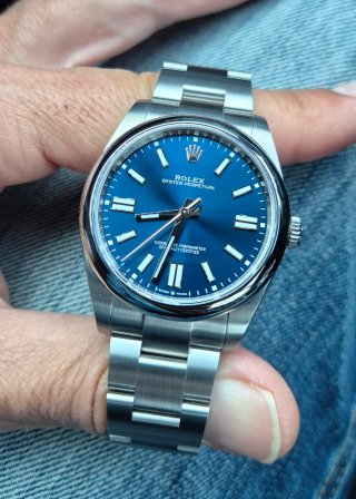 Rolex Oyster Perpetual 124300 41mm Azul