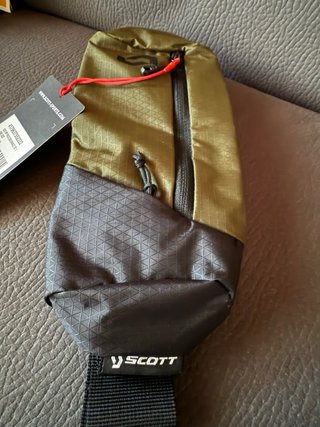 Marsupio Scott verde e nero