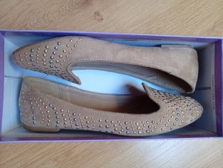 Bailarinas Zintia Beige Talla 39