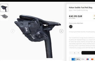 Bolsa Hokan para herramientas de sillín