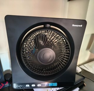 Ventilador Honeywell QuietSet Negro