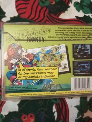 Amstrad Auf Wiedersehen Monty Cassette
