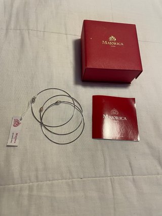 Pulsera Majorica Plata 925 con Perlas
