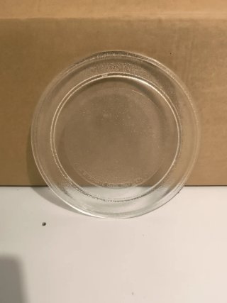 Plato de microondas de vidrio