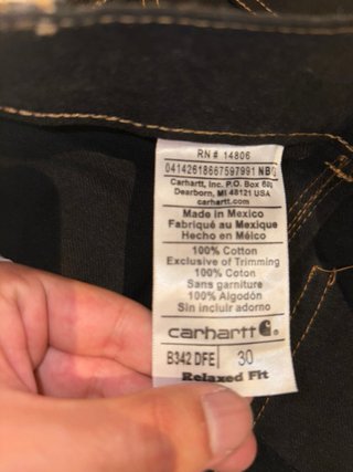 Pantalones cortos Carhartt Cargo negros