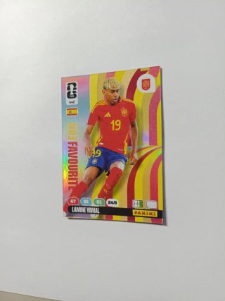 Carta Panini Lamine Yamal Fan Favourite