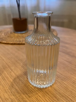 Jarrón de cristal pequeño