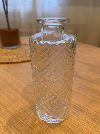 Jarrón de cristal pequeño