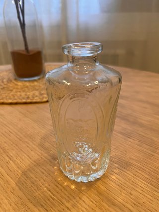 Jarrón de cristal pequeño