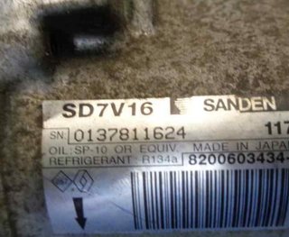 Compresor aire dacia 3979615 8200603434 logan 1