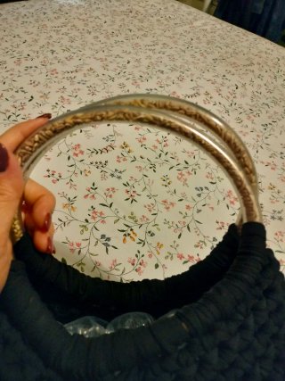 Borsa uncinetto fatta a mano