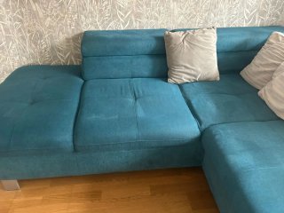 Sofá modular azul