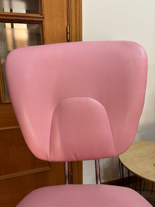 Silla de escritorio rosa