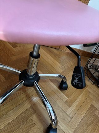 Silla de escritorio rosa