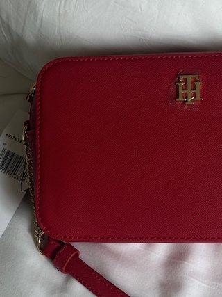 Bolso bandolera Tommy Hilfiger rojo