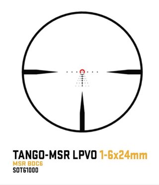 Visor Sig Sauer Tango MSR 1-6x24