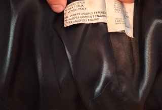 Abrigo de piel IVONNE mujer negro