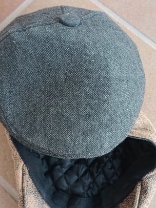 Boina gruesa hombre con orejera