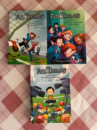 LOS FUTBOLISIMOS libros 2, 3 y 6