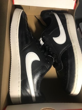 Nike Court Vision LO Negro/Blanco EUR 41