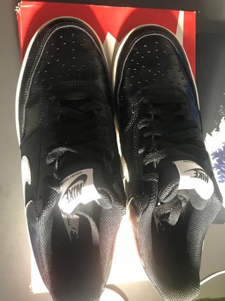 Nike Court Vision LO Negro/Blanco EUR 41