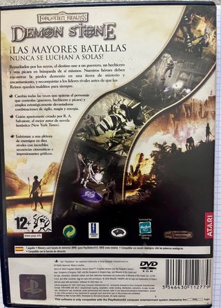 🇪🇸Forgotten Realms Demon Stone PS2 PAL España