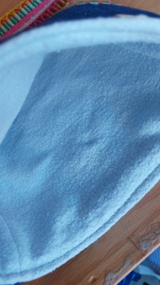 Funda libro lana 100% tejida a mano