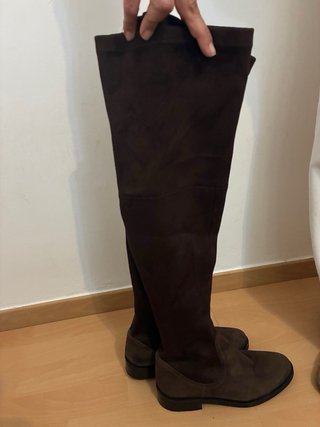 Botas altas Dansi marrones mujer talla 37