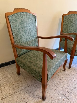 2 Butacas Vintage Tapizadas