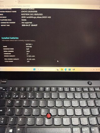 Portátil Lenovo ThinkPad T480s I5