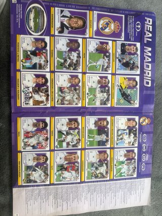Pack Álbumes Liga 2007-2012 semicompletos