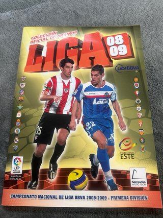 Pack Álbumes Liga 2007-2012 semicompletos