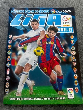 Pack Álbumes Liga 2007-2012 semicompletos