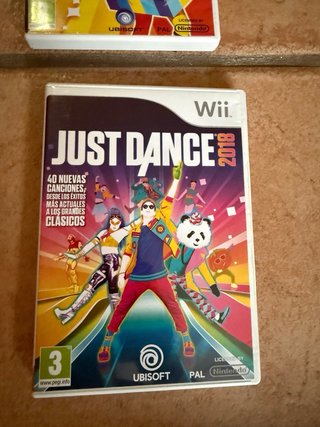 Pack Just Dance Wii (2, 2016, 2017, 2018)