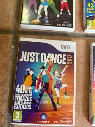 Pack Just Dance Wii (2, 2016, 2017, 2018)