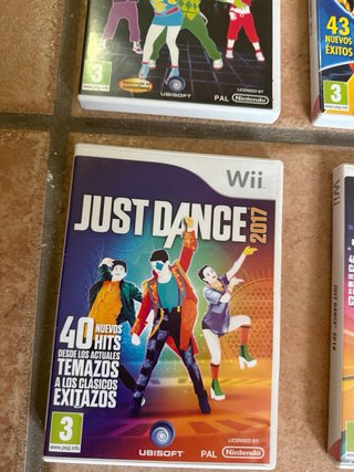 Pack Just Dance Wii (2, 2016, 2017, 2018)