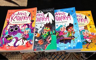 4 Libros Anna Kadabra (Catalán)