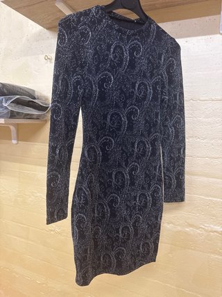 Vestito aderente glitter fantasia elegante nuovo