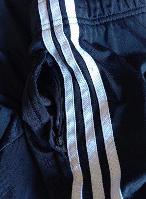 Pantalón de chándal negro de Adidas Originals 2000