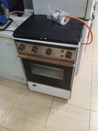 Cocina de gas con horno