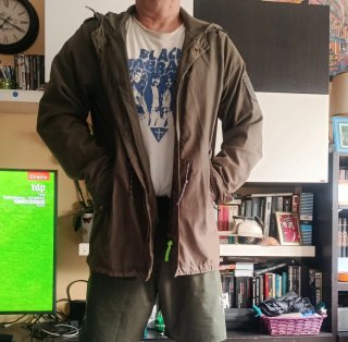 Abrigo ligero Easy Wear verde militar Talla XXL-56