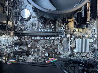 PC Sobremesa Nfortec Blanco/Rojo