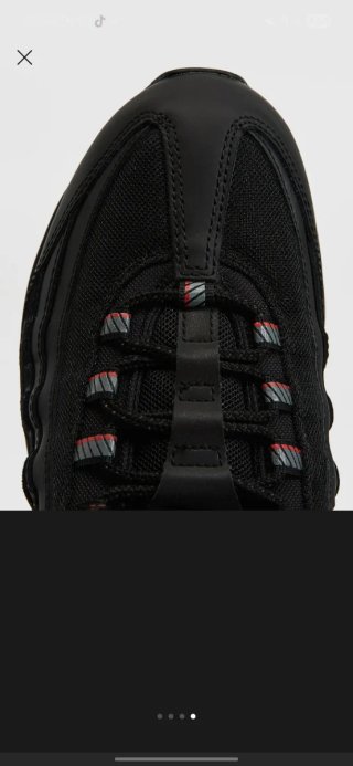 Zapatillas Nike Air Max 95 Negras Rojas