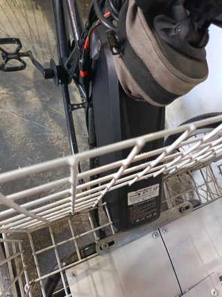 Triciclo Ridgeyard Negro con Cesta