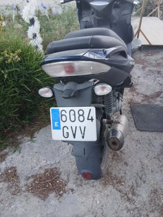 Moto 125cc Scooter Azul