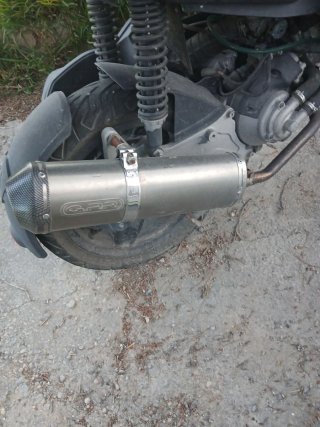 Moto 125cc Scooter Azul