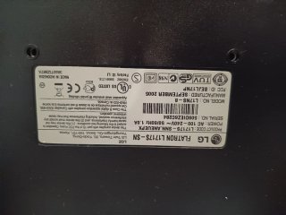 Pantalla LG Flatron L1717S 17 pulgadas