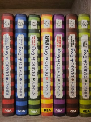 Lote libros Diario de Greg