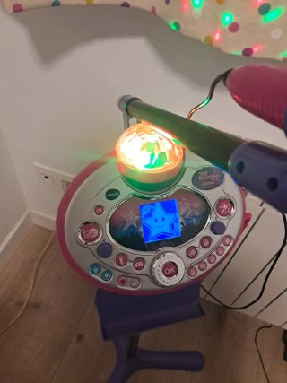 Karaoke VTech rosa y morado